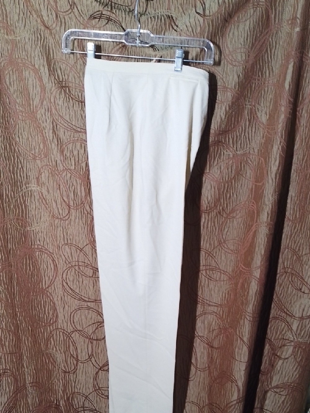 Piazza Sempione Cream Straight-Leg Women's Pants